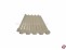 Zylinderkopf-Gewindeschrauben Schlitz M6x80mm Nylon DIN 84