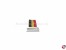 Flagge Belgien aus Seide 20x30mm