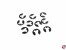 Sicherungs-Scheiben, E-Ringe 5mm Edelstahl DIN 6799