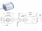 Elektromotor Blue RM-130 6-12V, Wellendurchmesser 2mm