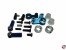 Lenkgest�nge-Einbausatz Alu blau TA-01