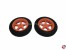 Rad f�r Ultraleicht-Modelle orange Rad-� 45mm, Achsen-� 2,1mm 2,5g