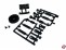 Kunststoffteile D Wing Mount F1 Indy Car 1:10