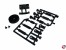 Kunststoffteile D Wing Mount F1 Indy Car 1:10