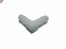 PVC Schlauchverbinder 12mm L-Form POM