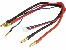 Akku-Ladekabel Goldkontakt 4mm� f�r Hardcase EH 2S-LiPo