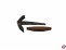 Stockanker Metall historisch 40x29mm