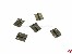Scharnier 9x10mm Messing