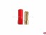 Stecksystem Goldkontakt  XT150-Stecker rot