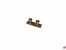 Doppelpoller Metall br�niert 24x8x9mm
