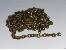 Flachankerkette Eisen, antikbronze 3,8x2,5mm