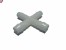 PVC Schlauchverbinder 12mm X-Form POM