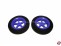 Rad f�r Ultraleicht-Modelle blau Rad-� 45mm, Achsen-� 2,1mm 2,5g