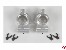 Achsschenkel 08 hinten Aluminium 1:6