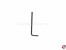 Sechskant-Inbusschl�ssel 2mm