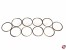 Ringe f�r Beschlag Tombak 12mm
