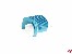 Motork�hlk�rper Alu blau f�r TA-05, TRF415, TRF417
