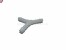PVC Schlauchverbinder 6mm Y-Form POM