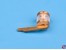 Schleppnetzlampe Messing 14x20mm