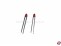 Leuchtdiode LED superhell 3mm rot