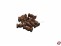 Gel�nderst�tze aus Holz dunkel 8mm