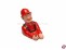 Pilotenpuppe Charly 75x60mm rot