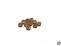 Juffern aus Holz hell 5mm