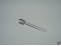 Leuchtdiode LED hell 5mm klar blau