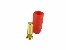 Stecksystem Goldkontakt Stecker AS150 7mm Anti Spark rot
