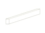 WG205 Werkstoffe - Kunststoff - Vierkantprofile  rechteckig