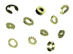 WG236 Werkstoffe - Schrauben, Muttern, N�gel etc. - Messing - Scheiben