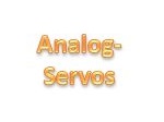 WG419 Fernsteuerung & Zubehör - Servos - Analoge Servos